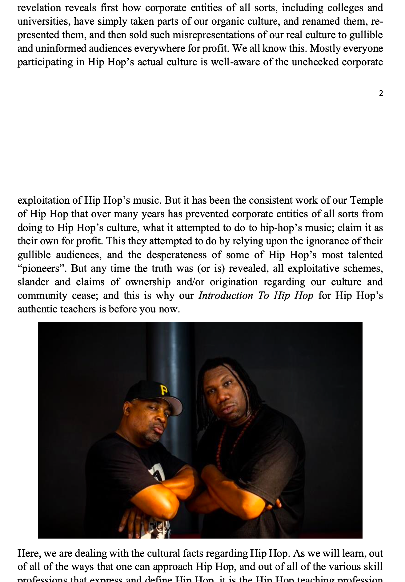 E-Book: An Introduction To Hip Hop | By, KRS-One.